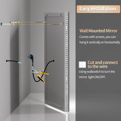 Extra Large Mirror LED