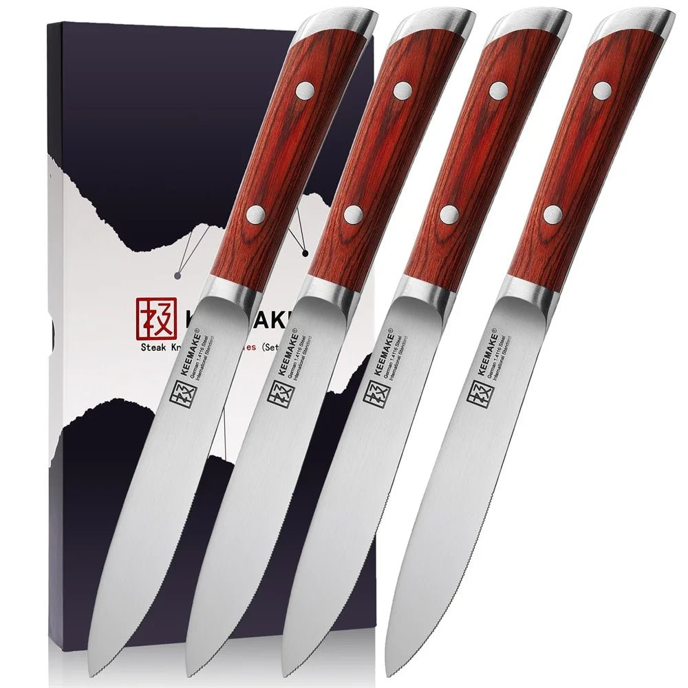 4 Piece Steak Knives Set