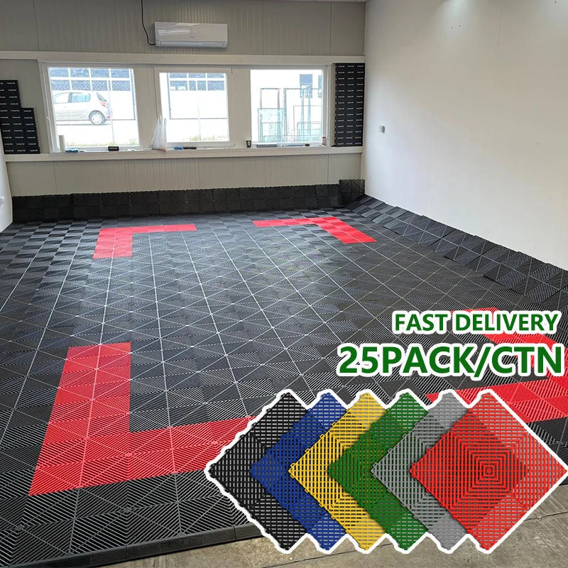 Interlocking Garage Floor Tiles