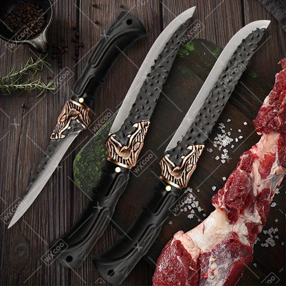 Chef Knife Set Forged Stainless Steel