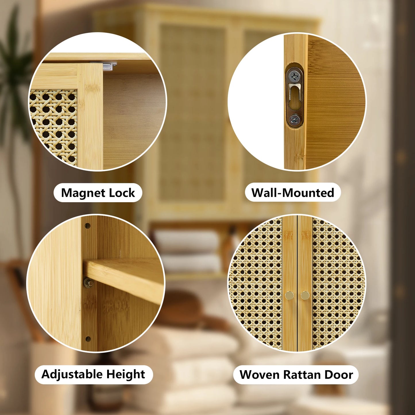 Storage Cupboard Wall Mounted