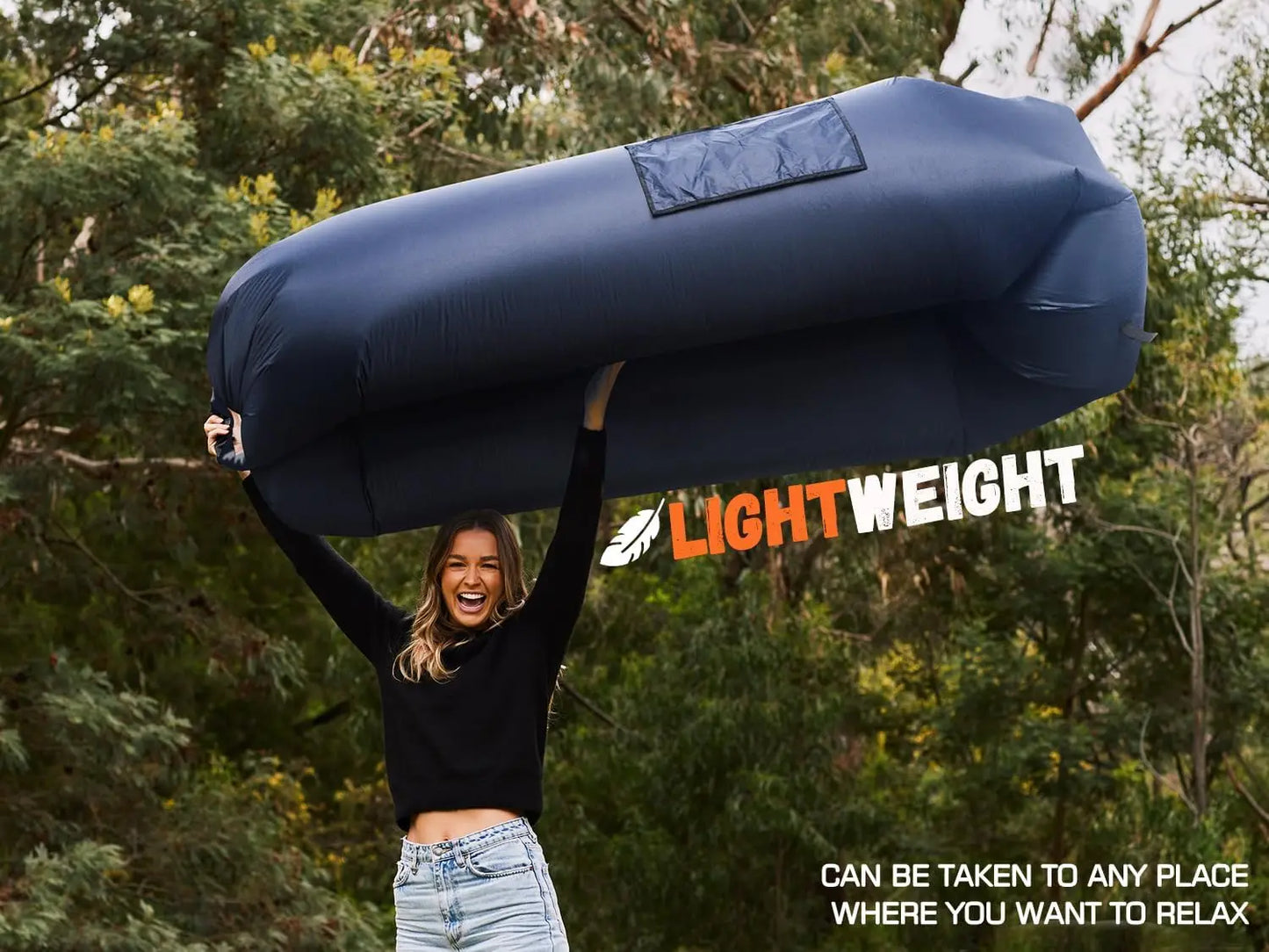 Inflatable Sun Lounger, Air Sofa