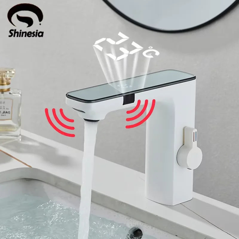 Faucets Touch Sensor Digital LED Temperature Display