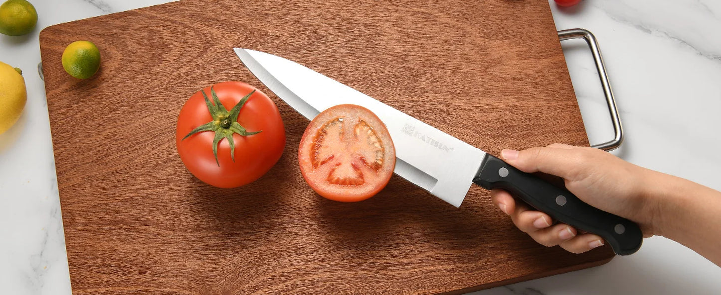 Carbon Steel Knife Block Set
