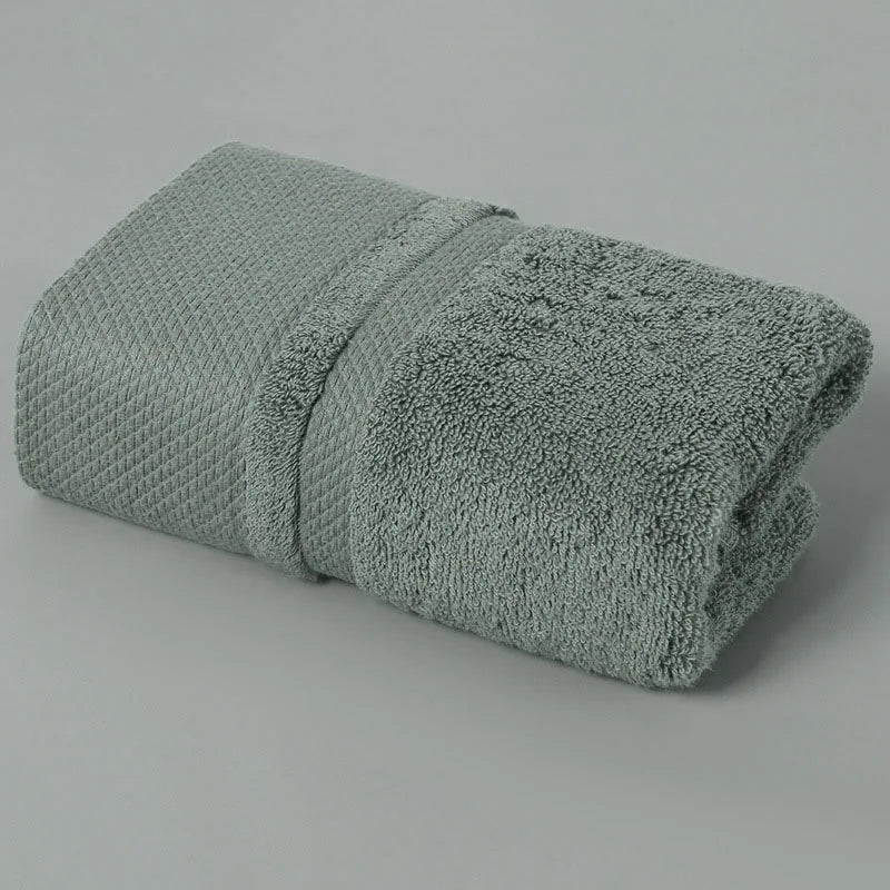 Solid Color Cotton Hand Towel, Face Towel