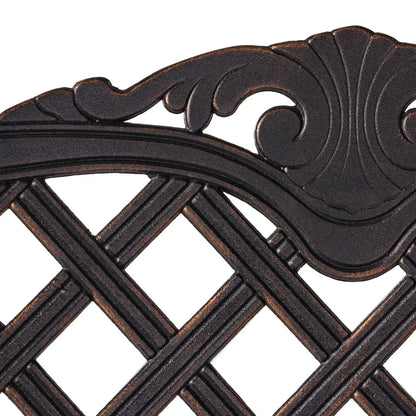 Cast Aluminum Bar Stool