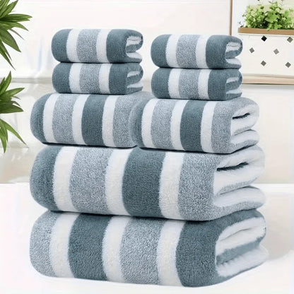 Coral Fleece Towel Set