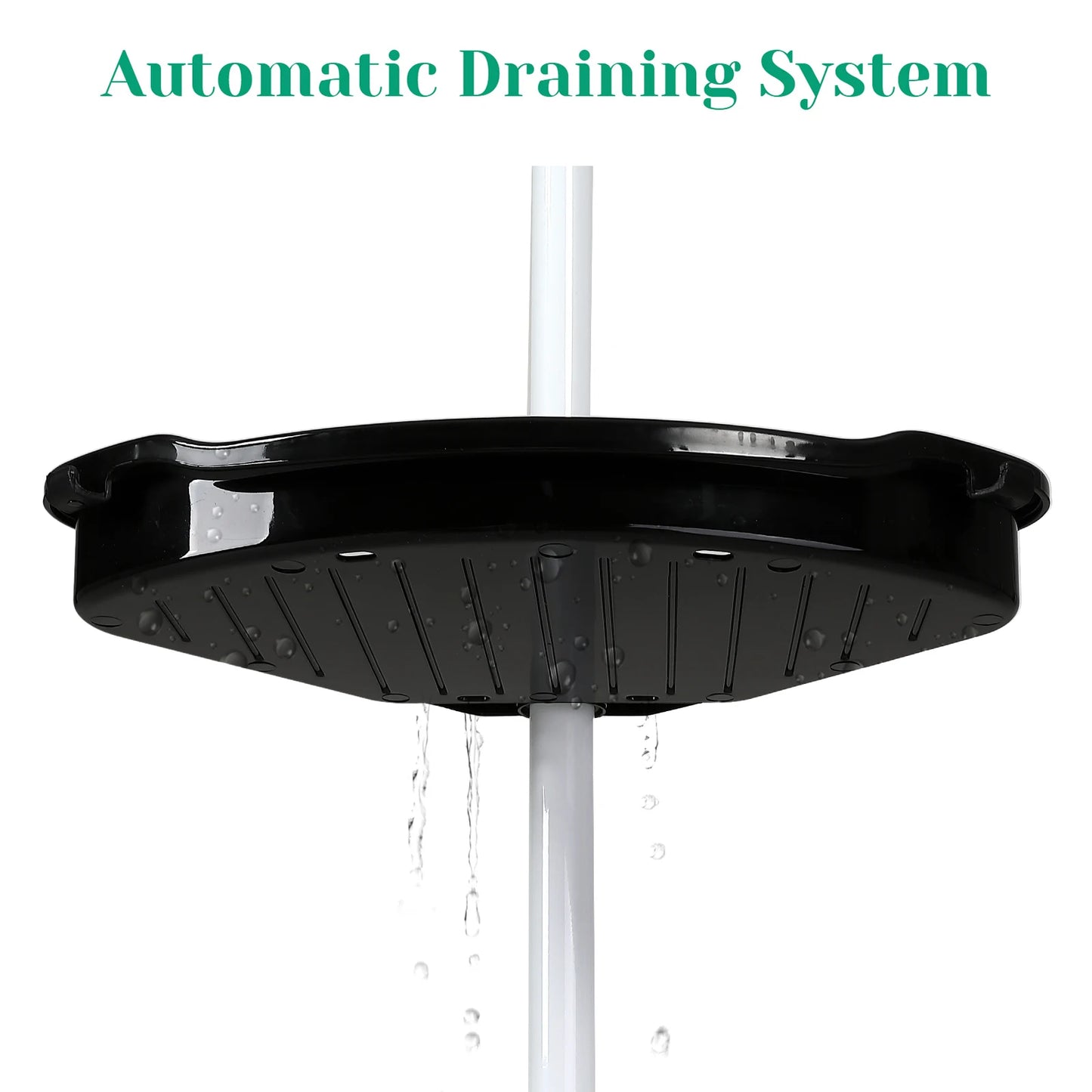 Corner Shower Caddy with Tension Pole