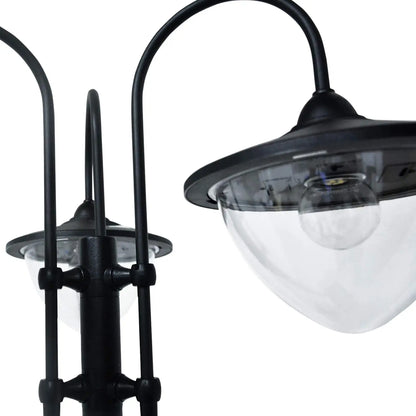 Solar LED Lamp Post Street Light with Planter, Automatic