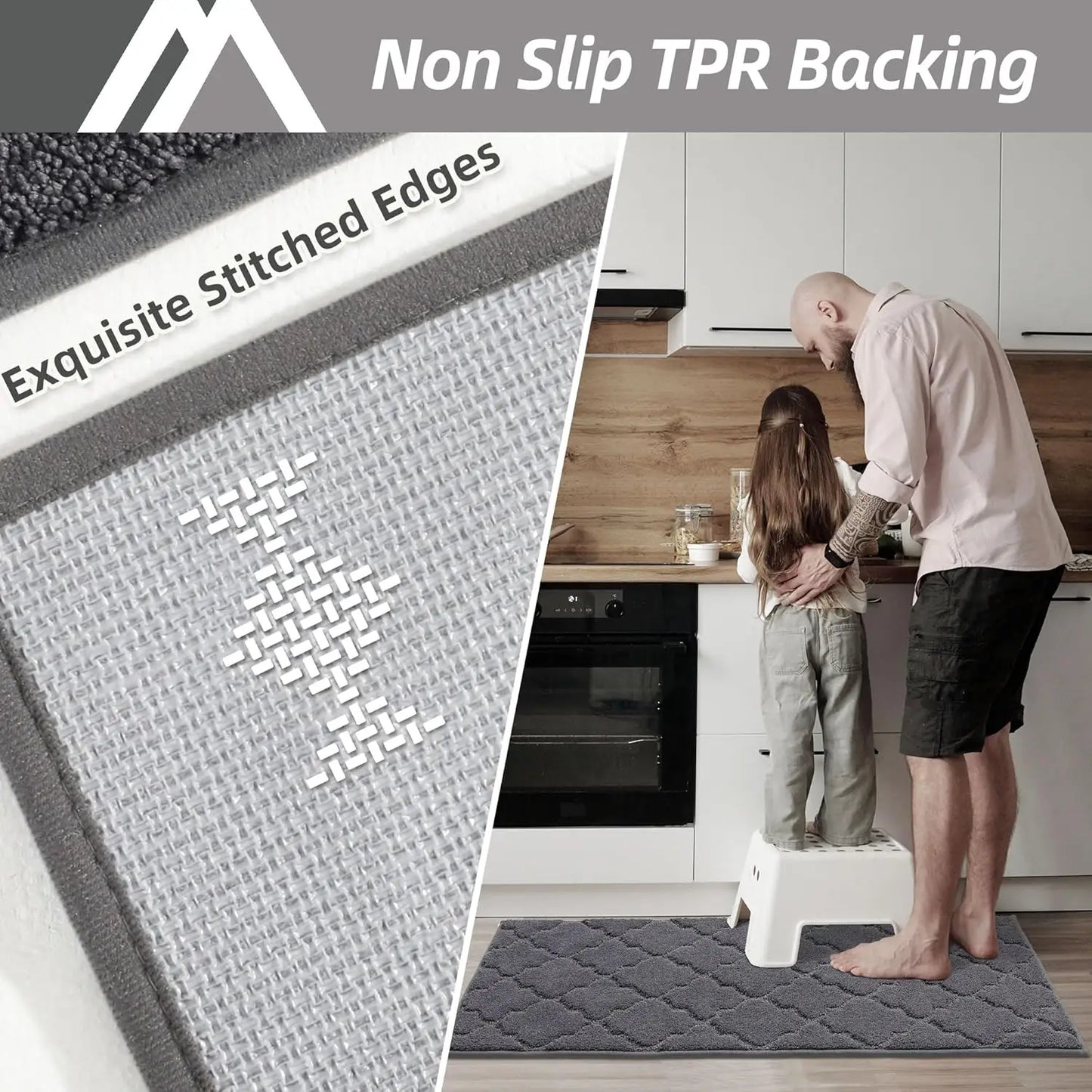 Soft Kitchen Floor Mats, 20x59 Inches