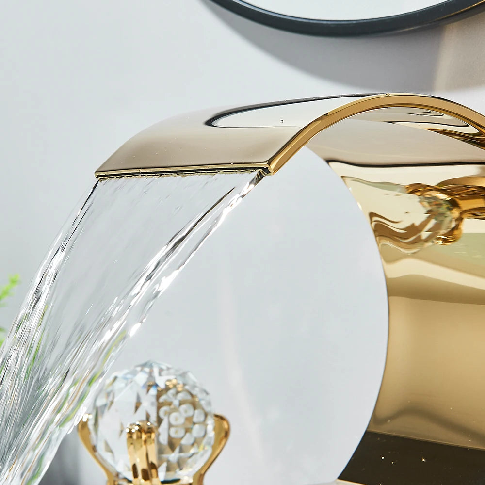 Waterfall Bathroom Faucet