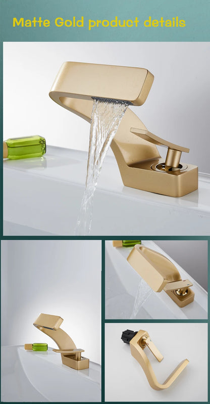 Deck Mounted Basin Faucet