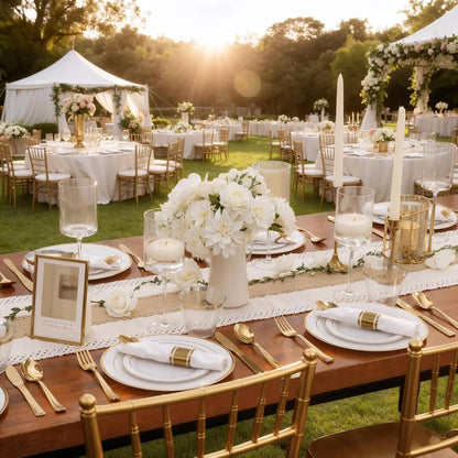 Dinnerware Set for 50 Guests