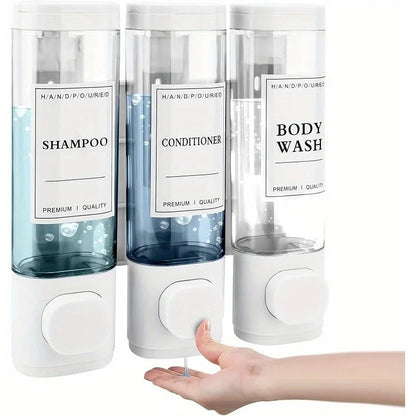 3-in-1 Shampoo Conditioner Body Wash Dispenser