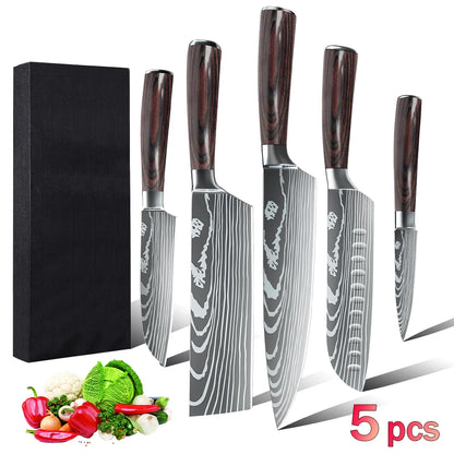 5 piece Knife Set