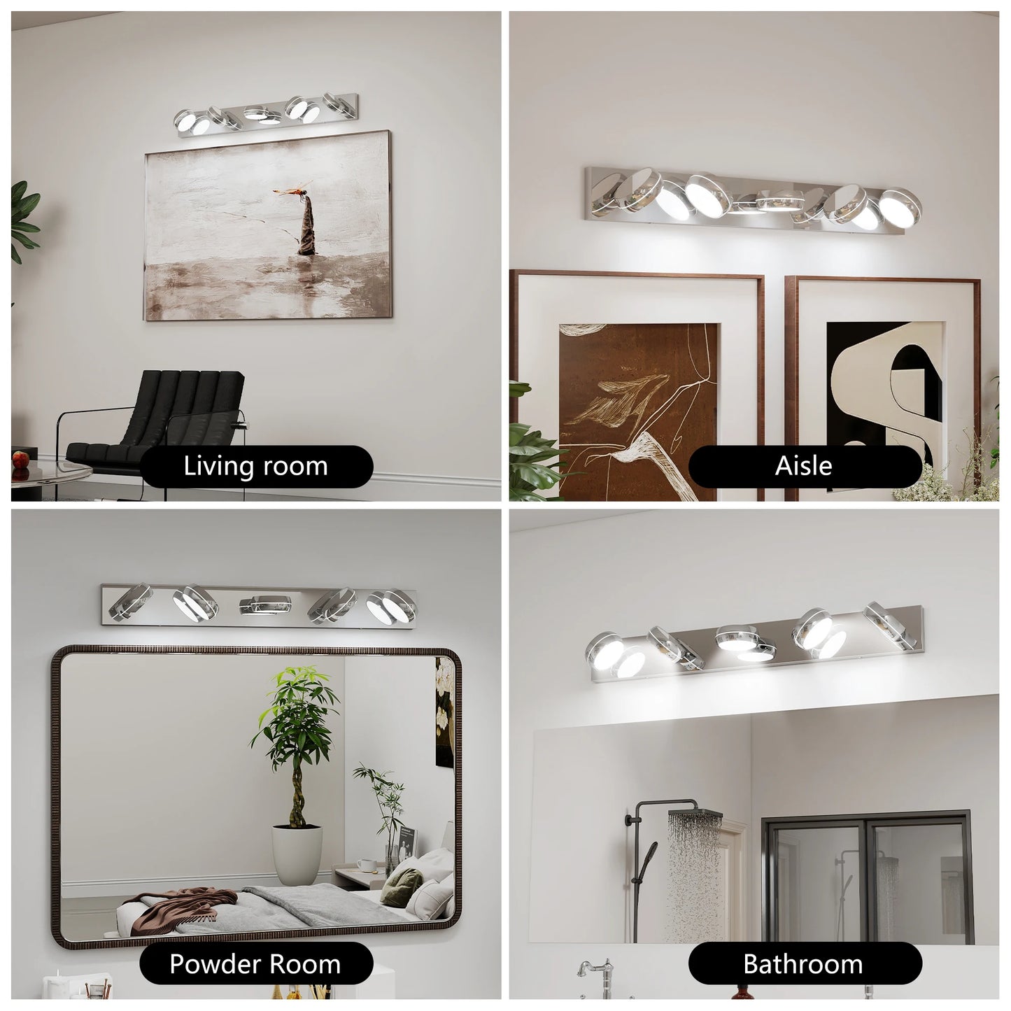 Over Mirror Vanity Light