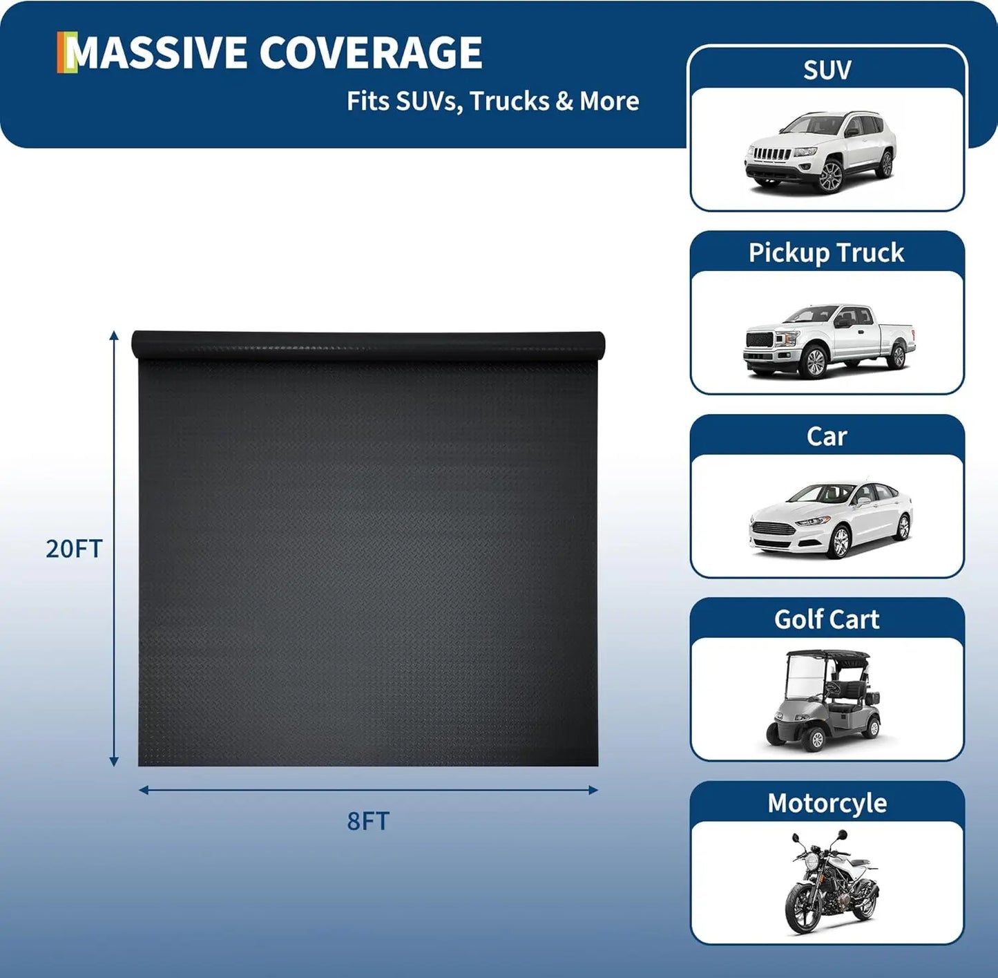 Diamond Plate Garage Floor Mat