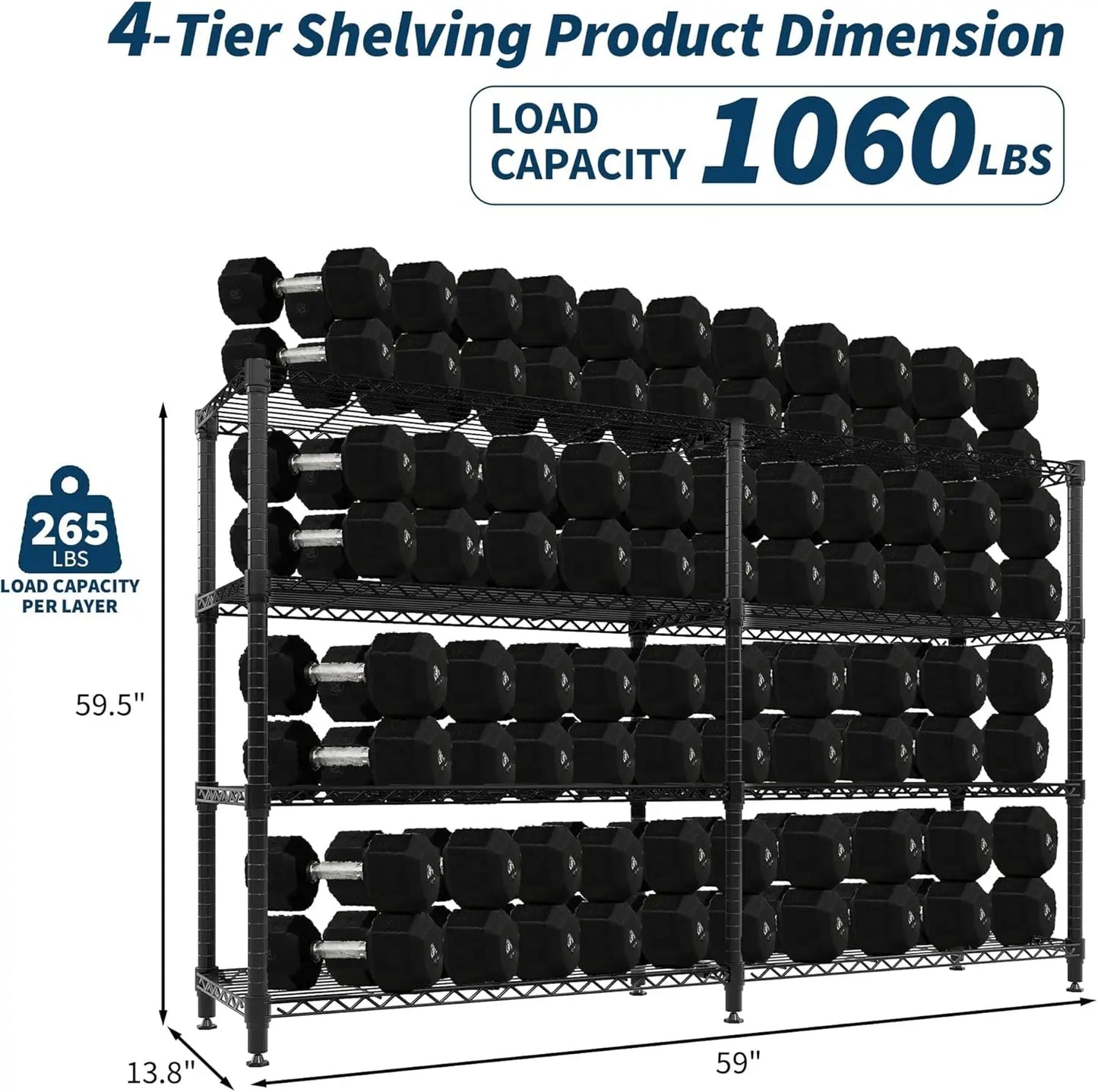 Heavy Duty Wire Rack Shelves