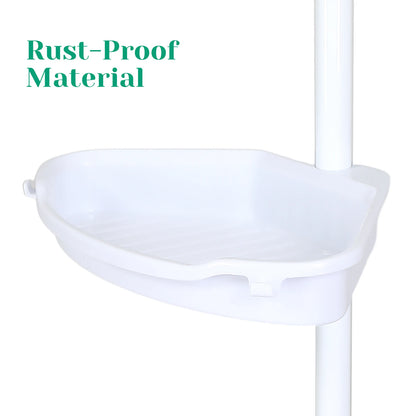 Corner Shower Caddy with Tension Pole