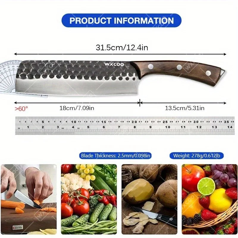 Chef Knife Set Forged Stainless Steel