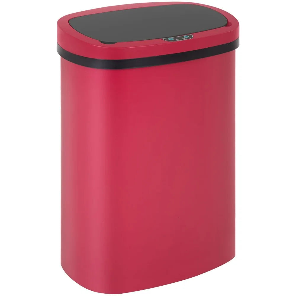 Trash Can with Automatic Lid