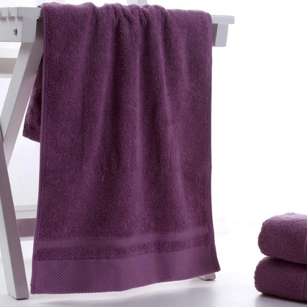 Solid Color Cotton Hand Towel, Face Towel