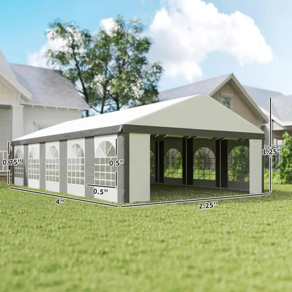 30ft x 20ft Party Tent with Removable Sides