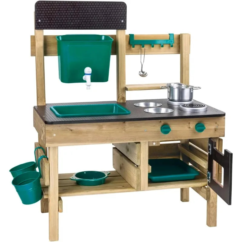 Playset Outdoor Kitchen with Accessories, Children 3+ Years