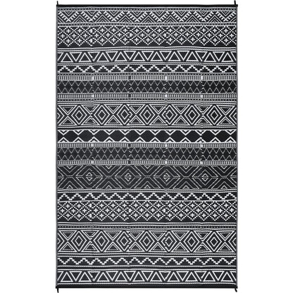 Reversible Waterproof 6x9 Patio Plastic Straw Rug
