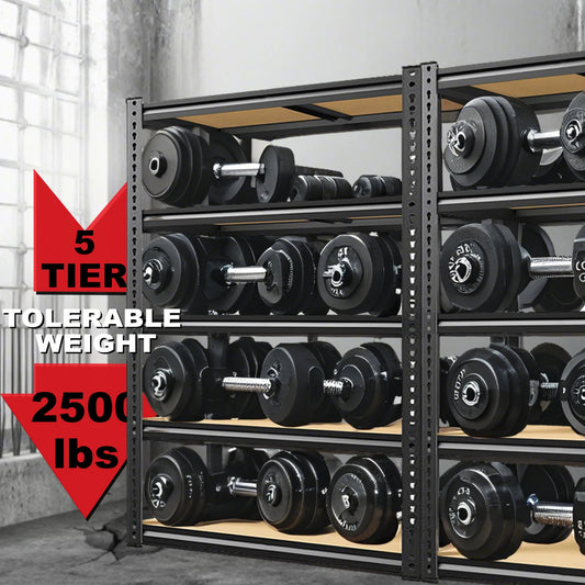 72"/60"H Garage Storage Shelves