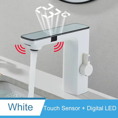 Faucets Touch Sensor Digital LED Temperature Display