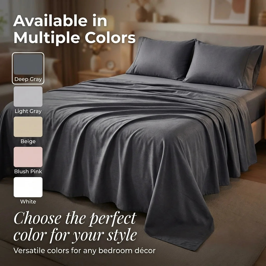 Bamboo Bed Sheets Set