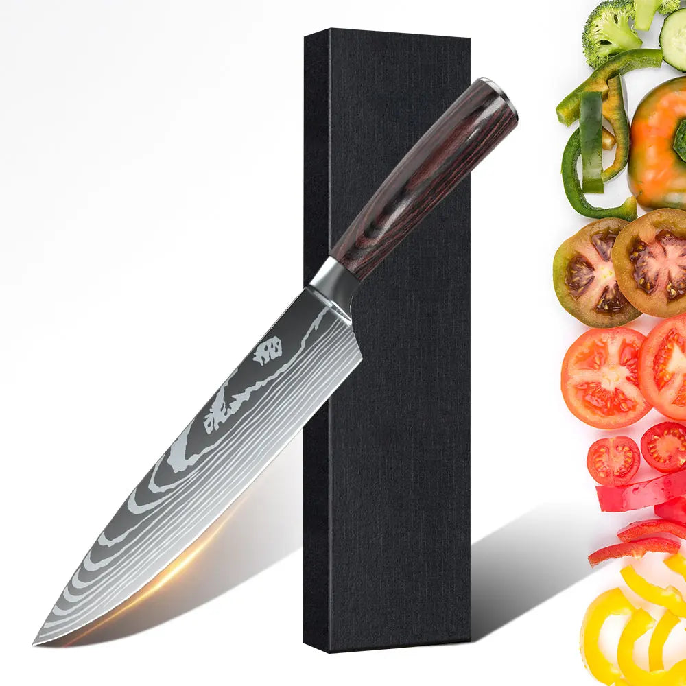 3 Piece High Carbon Stainless Steel Chef Knife set