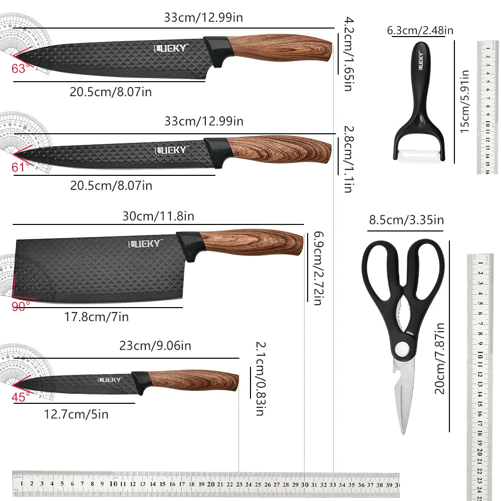 Stainless Steel Knives Set