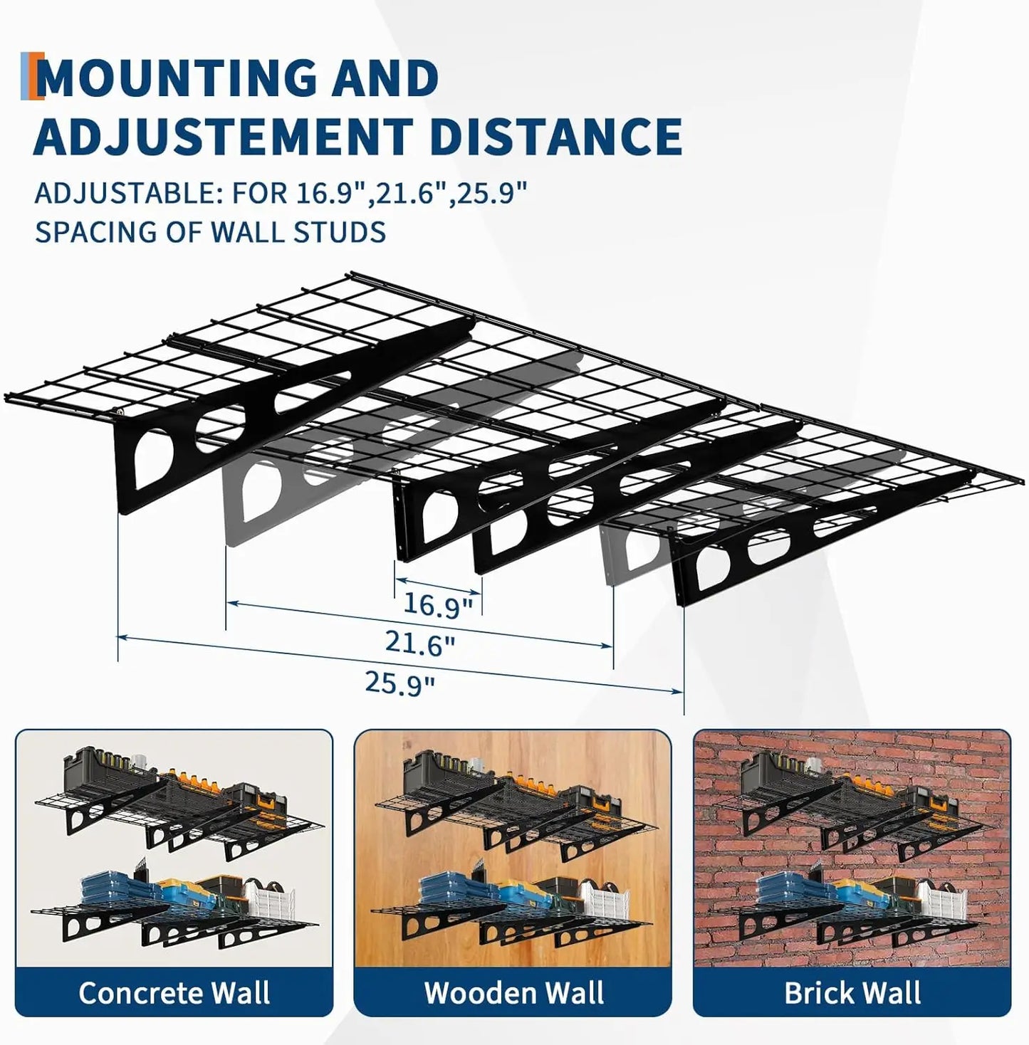 Garage Basement Wall Shelving