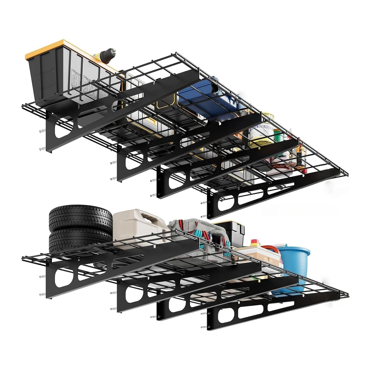 Garage Basement Wall Shelving