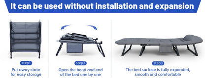 Folding Single Sofa Bed, Nap Lounge Chair