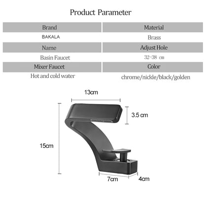 Deck Mounted Basin Faucet