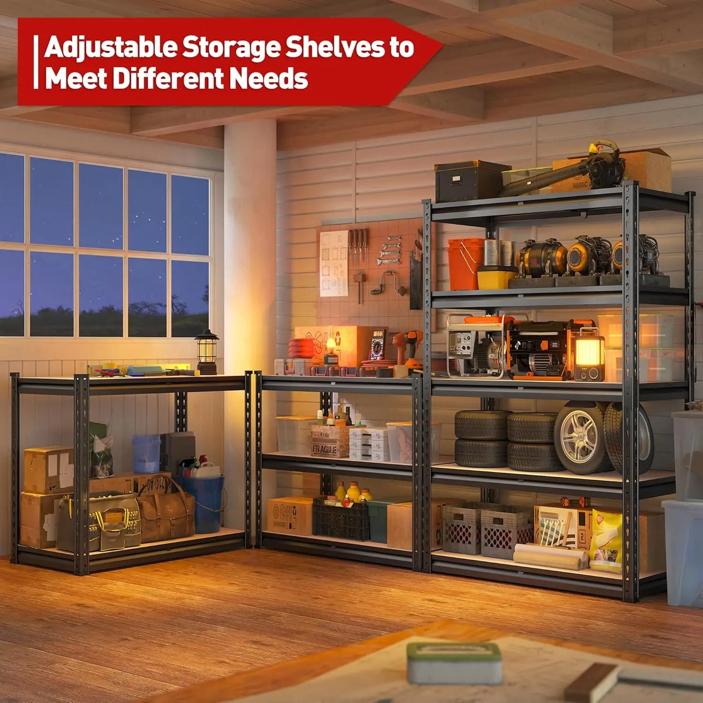 5 Tier Storage Shelves
