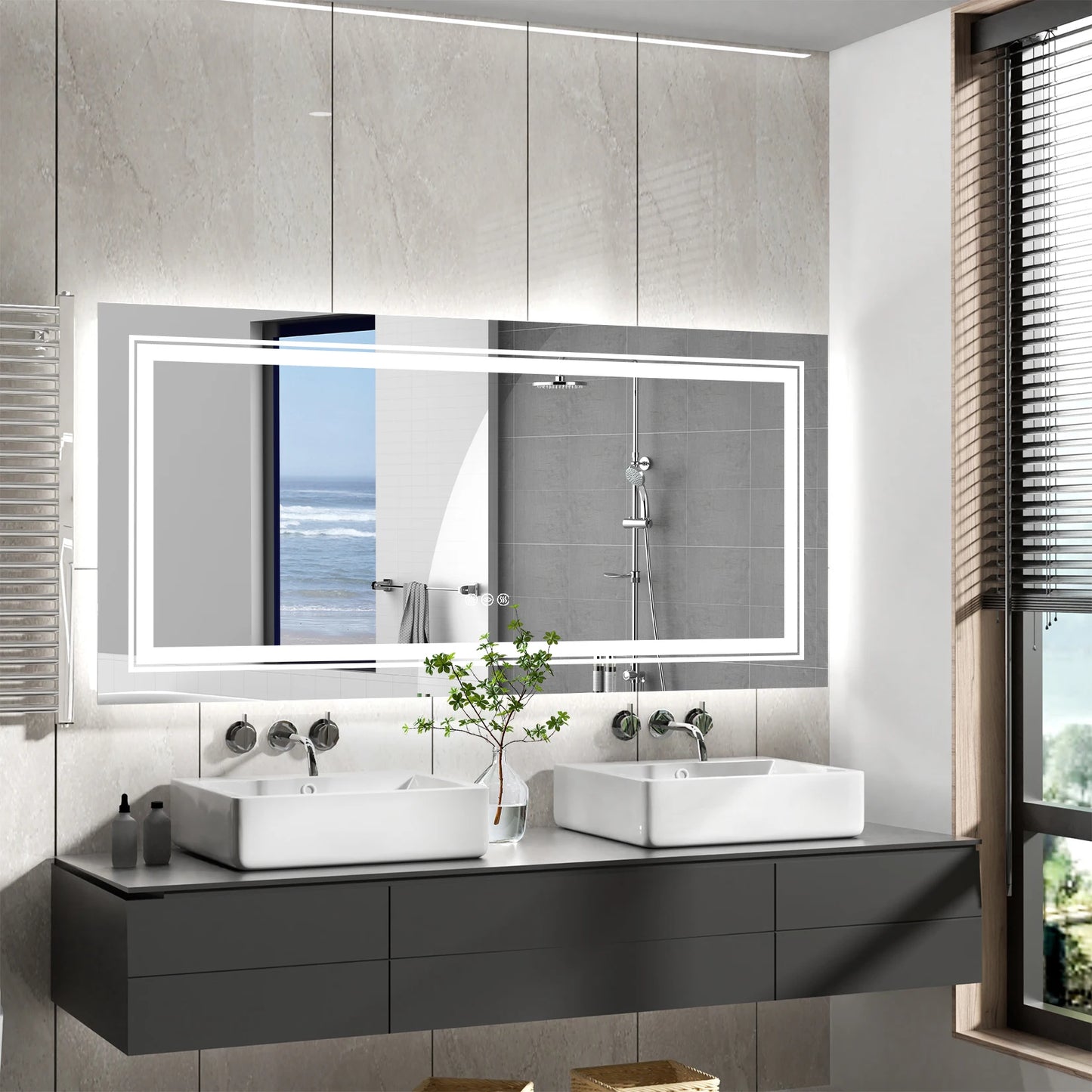 Extra Large Mirror LED