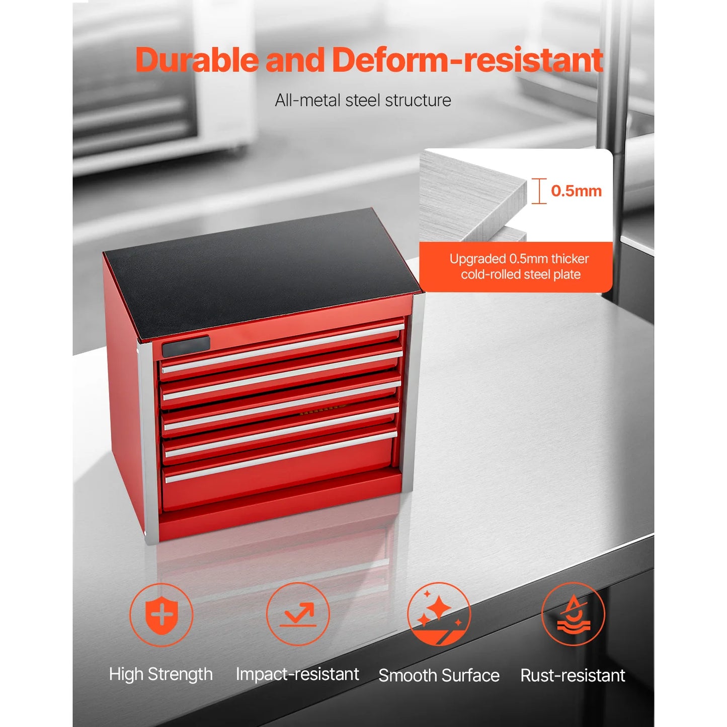 5-Drawer Small Tool Chest