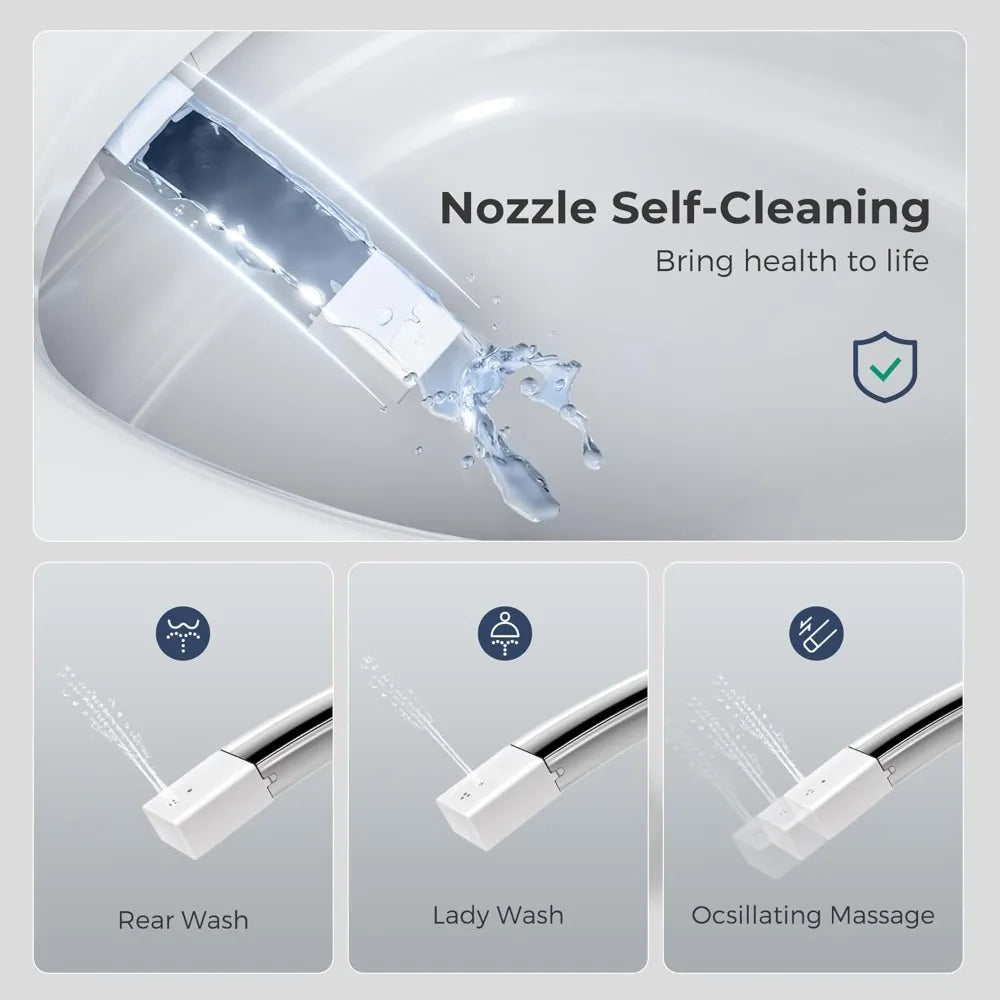 Toilets with Bidet Features