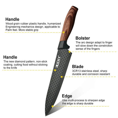 Stainless Steel Knives Set