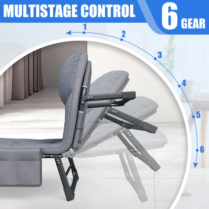 Folding Single Sofa Bed, Nap Lounge Chair