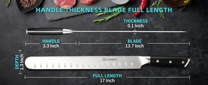 Round Tip Slicing Knife