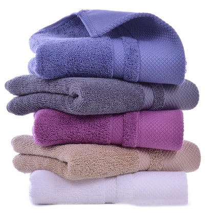 Solid Color Cotton Hand Towel, Face Towel
