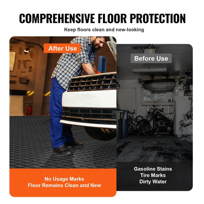 Interlocking Tiles Garage/Basement Floors
