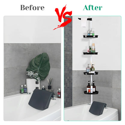 Corner Shower Caddy with Tension Pole