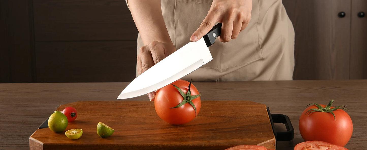 Carbon Steel Knife Block Set