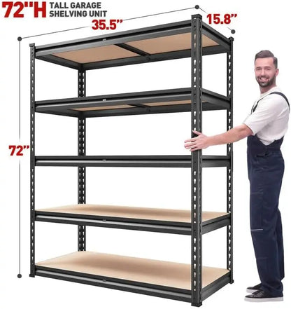 5 Tier Storage Shelves